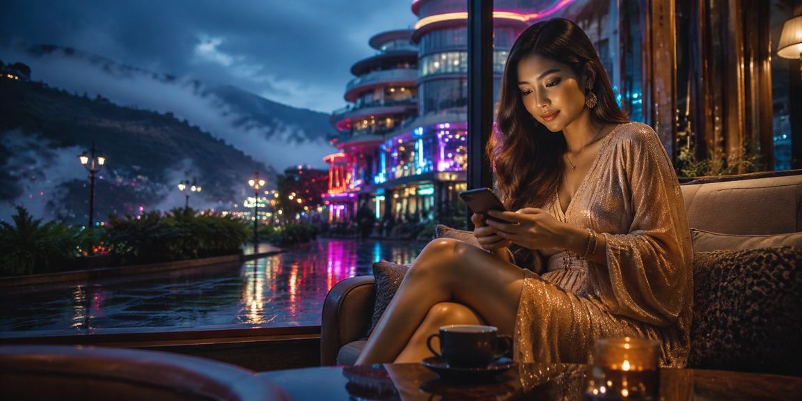 Penggunaan platform mudah alih 1gram secara selamat di Genting Highlands